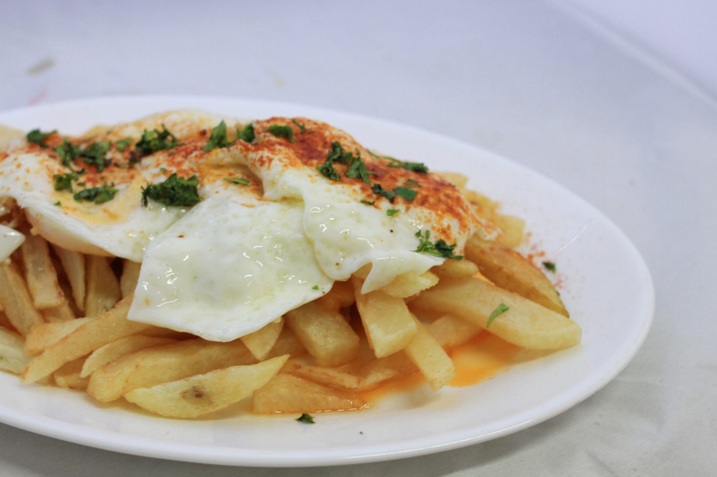 Plato de la cocina de Restaurante El Cordero