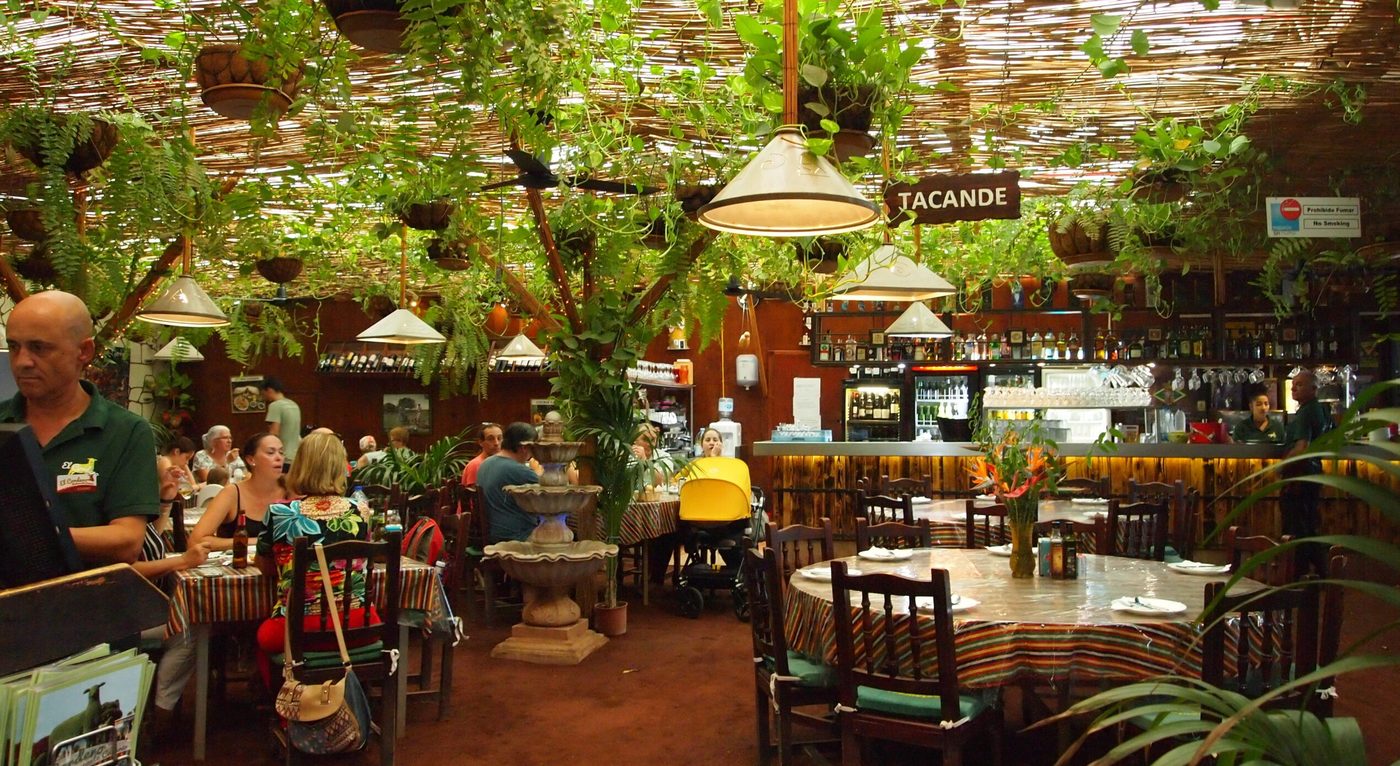 Área Tacande del restaurante